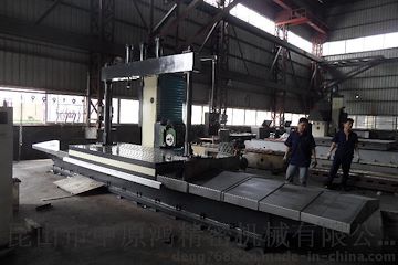 台湾大型单柱卧式铣床厂家、大型精铣机、气动回转盘、精铣机价格